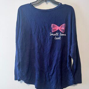 Red Camel Women's Long Sleeve Shirt Small Town Southern Girl Size Small